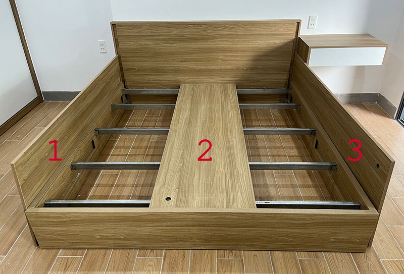 giường ngủ mdf
