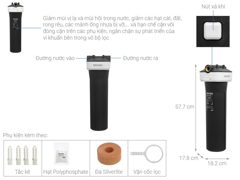 cốc lọc nước đầu nguồn