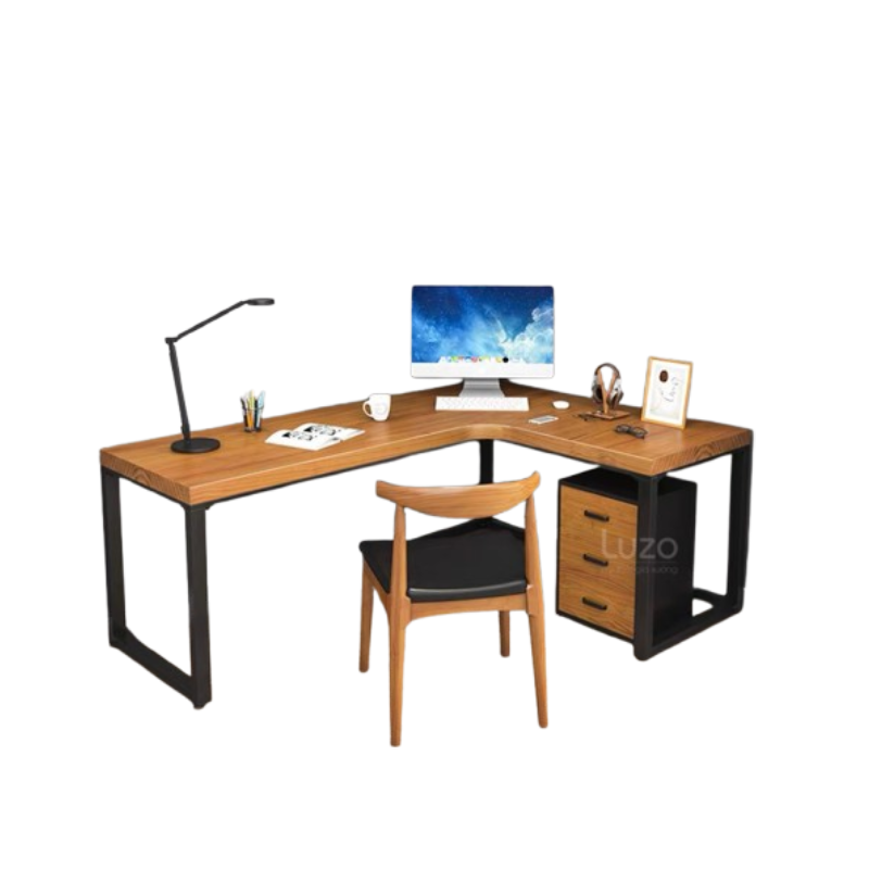 bàn làm việc chữ L 